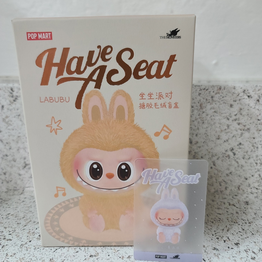 Pop Mart Labubu Have A Seat Figure - ZIZI